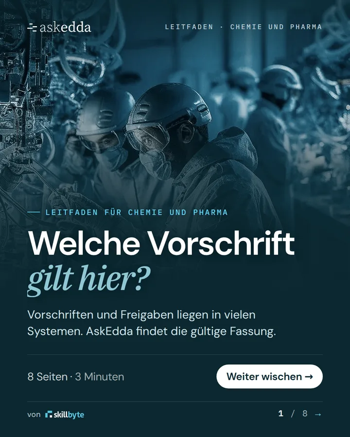 Seite 1 von 8, Chemie und Pharma Seite 1 von 8, Chemie und Pharma