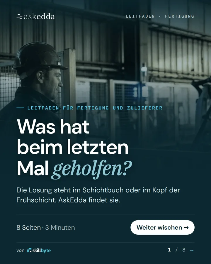 Seite 1 von 8, Fertigung und Automobilzulieferer Seite 1 von 8, Fertigung und Automobilzulieferer