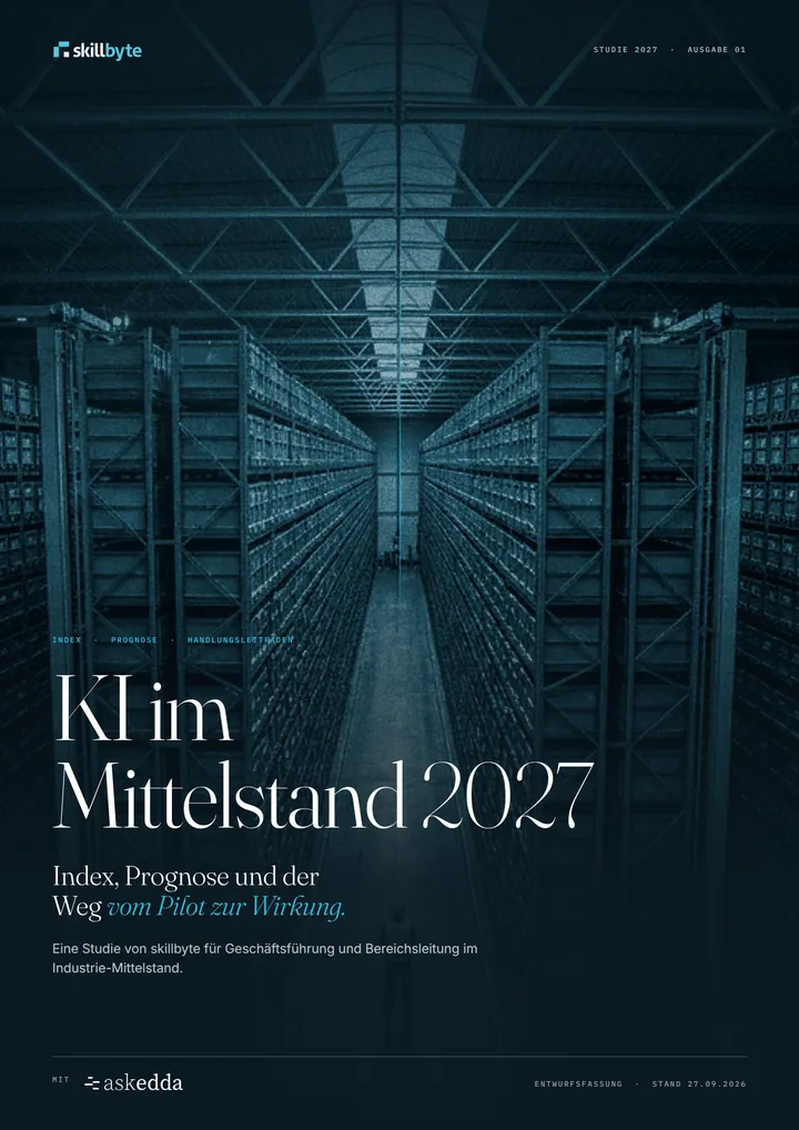 Seite 1 von 8, KI im Mittelstand 2027 Seite 1 von 8, KI im Mittelstand 2027