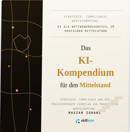 Das KI-Kompendium für den Mittelstand — Buchcover